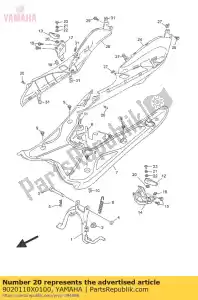 yamaha 9020110X0100 lavadora simples - Lado inferior