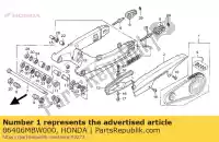 06406MBW000, Honda, kettingset, aandrijving (102l120l) honda cbr 600 1999 2000, Nieuw