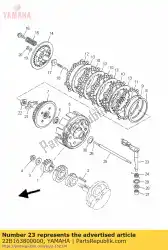 Qui puoi ordinare gruppo leva di spinta da Yamaha , con numero parte 22B163800000: