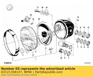 bmw 63121358147 reflektor - obraz 13 z 13