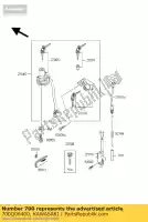 700Q06400, Kawasaki, buis-vinyl, 6x400 kawasaki d gpz klx 125 250 305 1991 1993 1994 1999, Nieuw