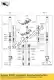 Holder-fork under,f.s.bl Kawasaki 44037006611E