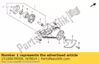 15100KJ9000, Honda, pump assy., oil honda cn 250 1994, New