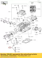 391930045, Kawasaki, pipe-olio kawasaki klx  s t sf w klx250 klx250s klx300r 250 300 , Nuovo