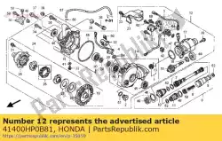 Aqui você pode pedir o descrição não disponível em Honda , com o número da peça 41400HP0B81: