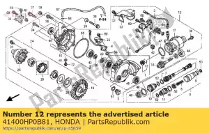 honda 41400HP0B81 descrição não disponível - Lado inferior