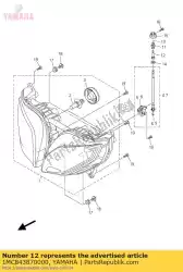 Aquí puede pedir poseedor de Yamaha , con el número de pieza 1MC843870000: