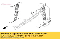 Aquí puede pedir arbusto, amortiguador de Honda , con el número de pieza 52451HA0003: