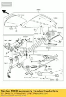 391560176, Kawasaki, coussin, housse de siège kawasaki zzr  b d gtr a zx1400 c zzr1400 abs 1400gtr 1400 , Nouveau