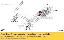 link comp., l. Rr. Stabilisator van Honda, met onderdeel nummer 52330HR6A61, bestel je hier online: