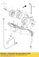 3410019C30, Suzuki, meter assy,spee suzuki gsx  f fu fu2 gsx600fuu2 gsx600f 600 , New