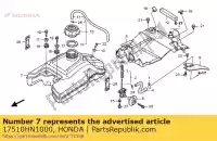 17510HN1000, Honda, nessuna descrizione disponibile al momento honda trx 400 2000 2001 2002 2003 2004 2005 2006 2007, Nuovo