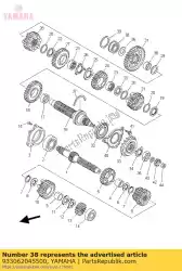 Here you can order the bearing(1fn) from Yamaha, with part number 933062045500: