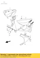 4711048G10YKZ, Suzuki, couvercle, côté, r (bl suzuki vzr 1800 2010 2011, Nouveau