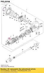 Tutaj możesz zamówić sprz? G? O, f. D. Gr od Suzuki , z numerem części 2717238A00: