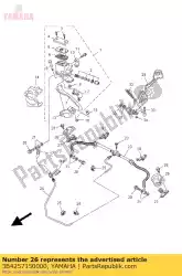 Aqui você pode pedir o capa 1 em Yamaha , com o número da peça 3B4257150000: