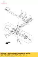 933069050300, Yamaha, Rolamento (4bp) yamaha xj 600 900 1993 1994 1995 1996 1997 1998 1999 2000 2001 2002, Novo