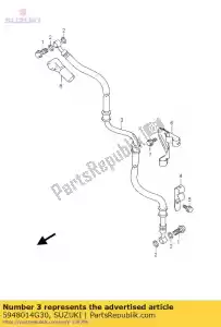 suzuki 5948014G30 manguera, freno delantero - Lado inferior