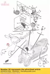 Qui puoi ordinare sensore ruota, da Yamaha , con numero parte BX98597000: