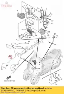 yamaha BX98597000 sensore ruota, - Il fondo