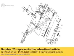 Here you can order the bored screw from Piaggio Group, with part number GU28556450: