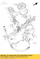 3639338B60, Suzuki, lente, caja piloto suzuki vs 1400 1997 1998 1999 2000 2001 2002 2003, Nuevo