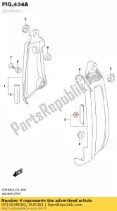 suzuki 4714248G00 molding - Bottom side