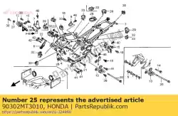 Qui puoi ordinare nessuna descrizione disponibile al momento da Honda , con numero parte 90302MT3010: