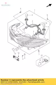 suzuki 09471C12083J000 no hay descripción disponible en este momento - Lado inferior