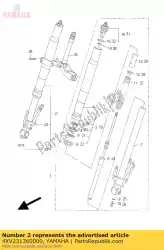 Here you can order the tube, outer (right) from Yamaha, with part number 4XV231360000: