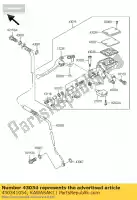 430341054, Kawasaki, freno de soporte, master c zx900-a1 kawasaki gpx gpz gtr voyager zephyr zg zl zrx zx zxr zz r zzr 750 900 1000 1100 1200 1985 1986 1987 1988 1989 1990 1991 1992 1993 1994 1995 1996 1997 1998 1999 2000 2001 2002 2003 2004 2005 2006, Nuevo
