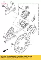 5NMW00450000, Yamaha, kit pastiglie freno yamaha xtz supertenere super tenere 750, Nuovo