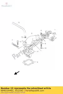 suzuki 0940104401 clamp - Bottom side