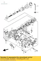 2731131GA0, Suzuki, pinion,drive suzuki lt a 700 2005 2006 2007, New