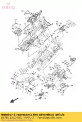 Ici, vous pouvez commander le boîte, batterie 2 auprès de Yamaha , avec le numéro de pièce B678212C0000: