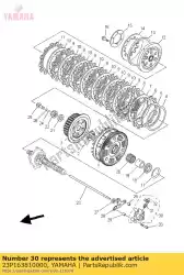 Here you can order the push lever comp. From Yamaha, with part number 23P163810000: