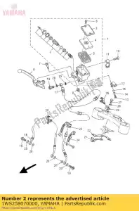 yamaha 1WS258070000 cylinder kit, master - Bottom side