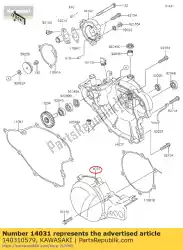 Ici, vous pouvez commander le cover-generator kx65adf auprès de Kawasaki , avec le numéro de pièce 140310579: