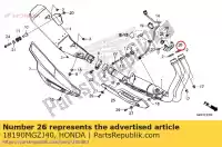 18190MGZJ40, Honda, pokrywa, czujnik honda  cb 500 2013 2017 2018 2019 2021, Nowy