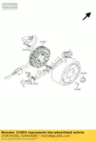 21003S006, Kawasaki, stator,magneto kawasaki kfx 400, New