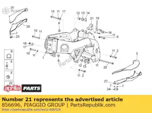 Piaggio Group 856696 wsparcie silnika - Dół