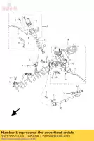 5SEF58870000, Yamaha, support flexible de frein 1 yamaha vp versity 300, Nouveau