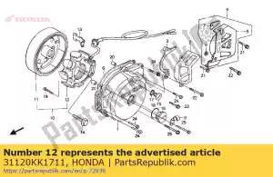 Honda 31120KK1711 stator comp - Bottom side