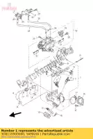 3D8135900000, Yamaha, joint de carburateur yamaha xvs 1300 2007, Nouveau