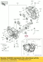 920450756, Kawasaki, Roulement à billes, 25x52x15 kawasaki ninja  sl z krt edition bx250 a abs b br250 f e 250sl z250sl klx300r 250 300 , Nouveau