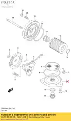 Tutaj możesz zamówić korek, olej silnikowy od Suzuki , z numerem części 1652305200: