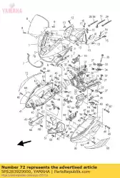 Ici, vous pouvez commander le graphique 2 auprès de Yamaha , avec le numéro de pièce 5PS283929000: