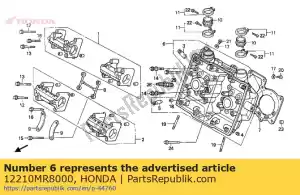 Honda 12210MR8000 head comp,front - Bottom side