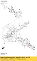 6473327A00, Suzuki, entretoise, moyeu rr b suzuki gsf bandit su a gsx  fua sv u sfv gladius sua s ua fu sa f rf ru fa r aue sf r750 r1100 r750x r750r rf600ru gsf600n rf600r gsf600s gsf600ns sv650ns gsf600nsz gsf650nsnasa sv650nsnasa gsx650f gsx650fa sfv650a sv650sa gsf650sasa sv650s sv650a sv650ua, Nouveau