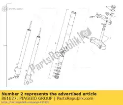Tutaj możesz zamówić wtyczka od Piaggio Group , z numerem części 861627:
